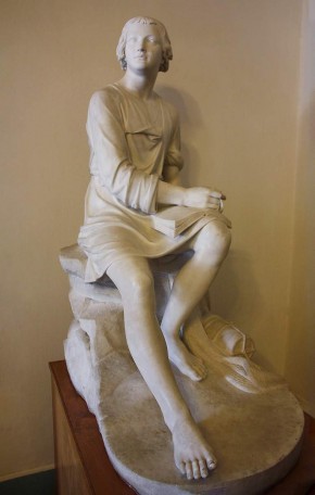 Отрок Ломоносов на берегу моря