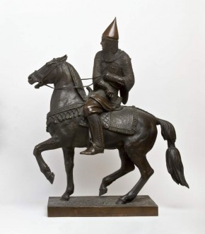 Русский воин в шишаке и кольчуге