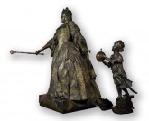 Анна Иоанновна с арапчонком