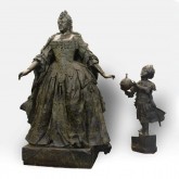 Анна Иоанновна с арапчонком