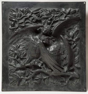Птицы радости и печали Сирин и Алконост. Модель барельефа для Каслинского чугунного павильона