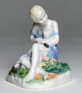 Группа "Девочка с козленком"