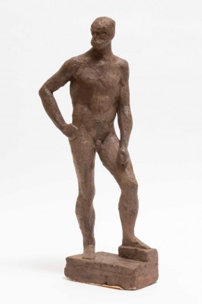 Этюд стоящего натурщика