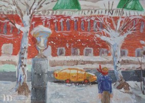 Черников Рома, 11 лет «Любимый уголок». ДШИ №6, г. Барнаул, преп. Л.А. Бескровных