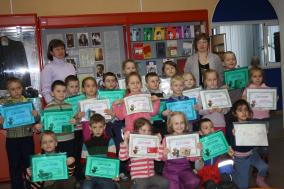 вручение дипломов детям – слушателям курса «Мой первый музей»